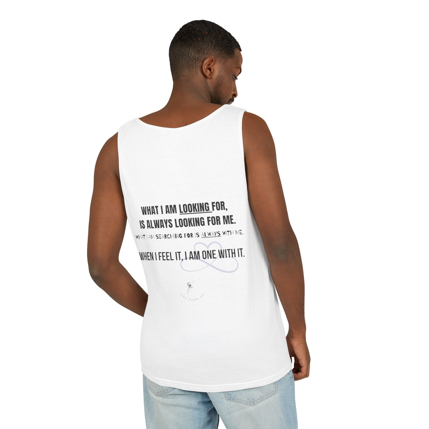 Acceptance Time | Tank Top | Unisex Summer Shirt, Casual Wear, Fitness Gear, Gift for Her, Relaxation Apparel