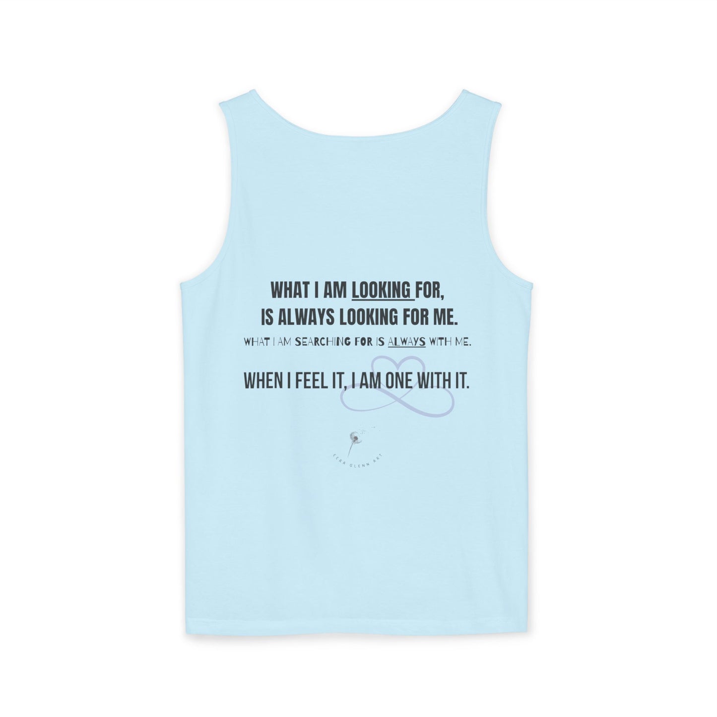 Acceptance Time | Tank Top | Unisex Summer Shirt, Casual Wear, Fitness Gear, Gift for Her, Relaxation Apparel
