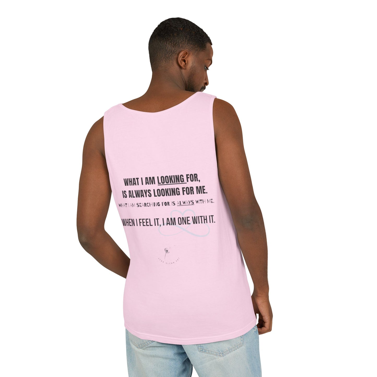 Acceptance Time | Tank Top | Unisex Summer Shirt, Casual Wear, Fitness Gear, Gift for Her, Relaxation Apparel