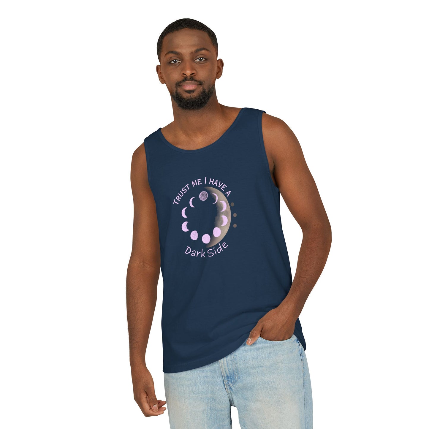Trust Me I have A Dark Side | Tank Top | Unisex Summer Shirt, Casual Wear, Fitness Gear, Gift for Her, Relaxation Apparel