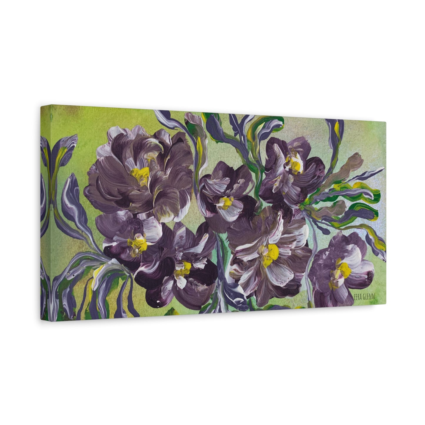 "Radiant Day" Floral Art Print Matte Canvas, Stretched, 1.25"