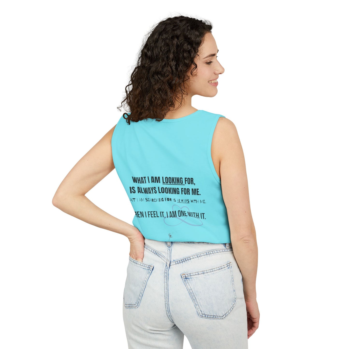 Acceptance Time | Tank Top | Unisex Summer Shirt, Casual Wear, Fitness Gear, Gift for Her, Relaxation Apparel
