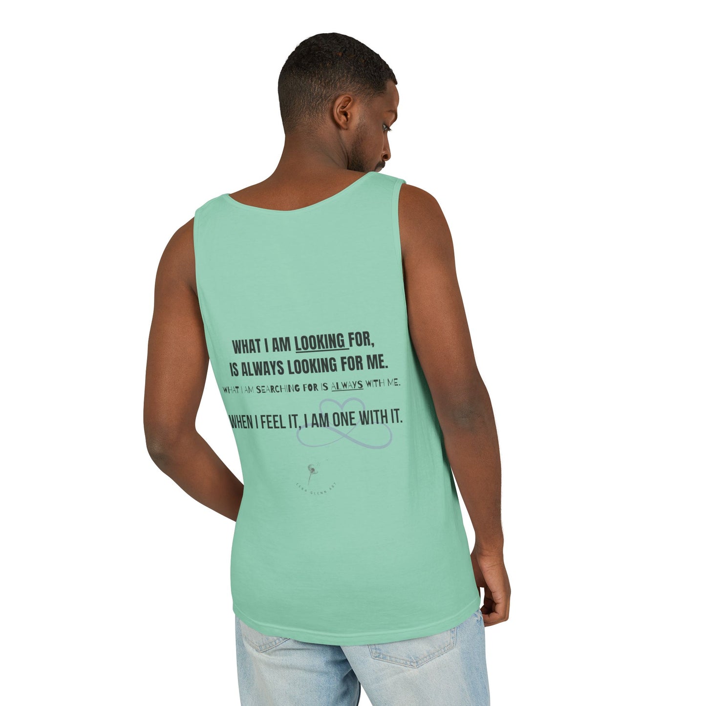 Acceptance Time | Tank Top | Unisex Summer Shirt, Casual Wear, Fitness Gear, Gift for Her, Relaxation Apparel