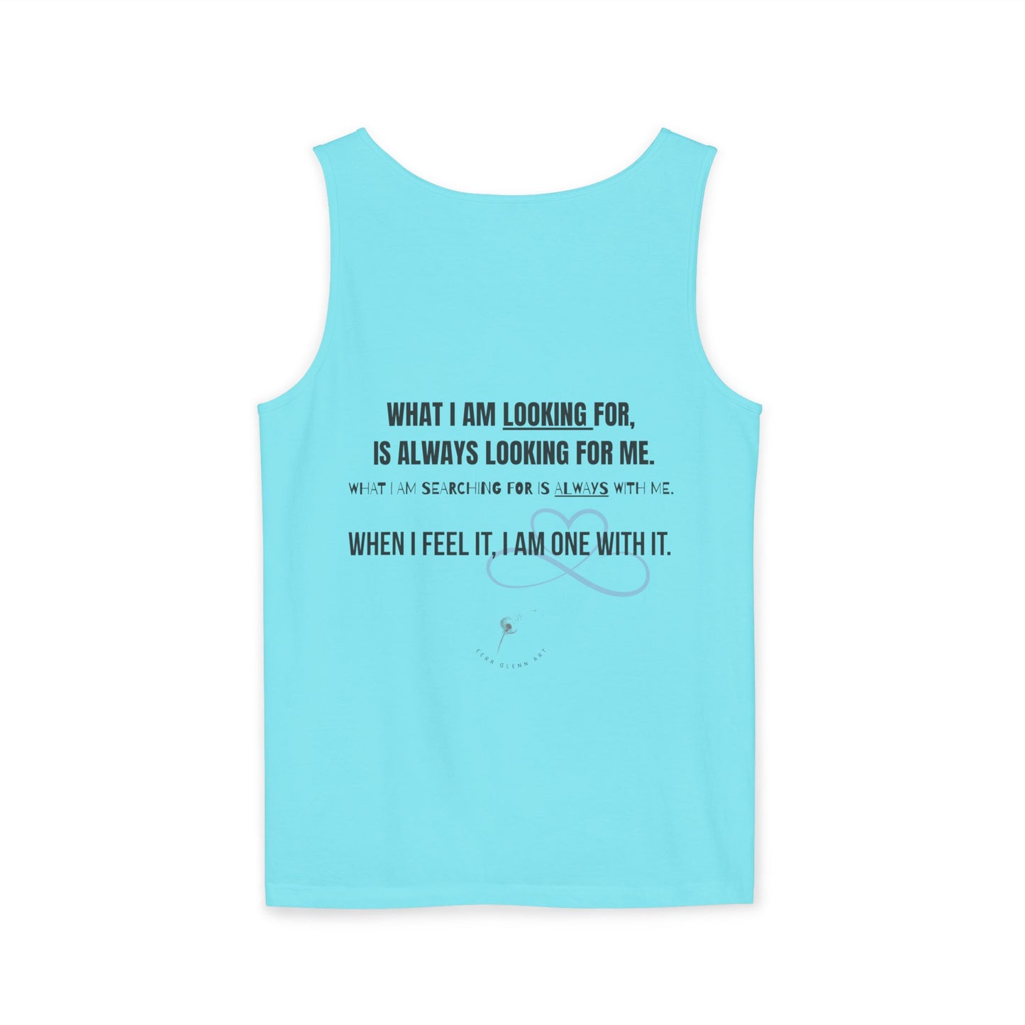 Acceptance Time | Tank Top | Unisex Summer Shirt, Casual Wear, Fitness Gear, Gift for Her, Relaxation Apparel