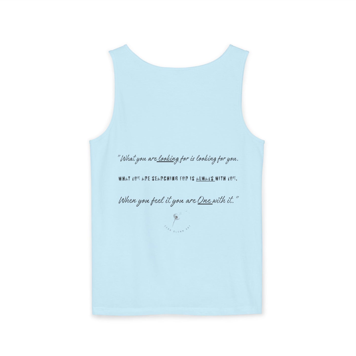 Create on Purpose | Tank Top | Unisex Summer Shirt, Casual Wear, Fitness Gear, Gift for Her, Relaxation Apparel