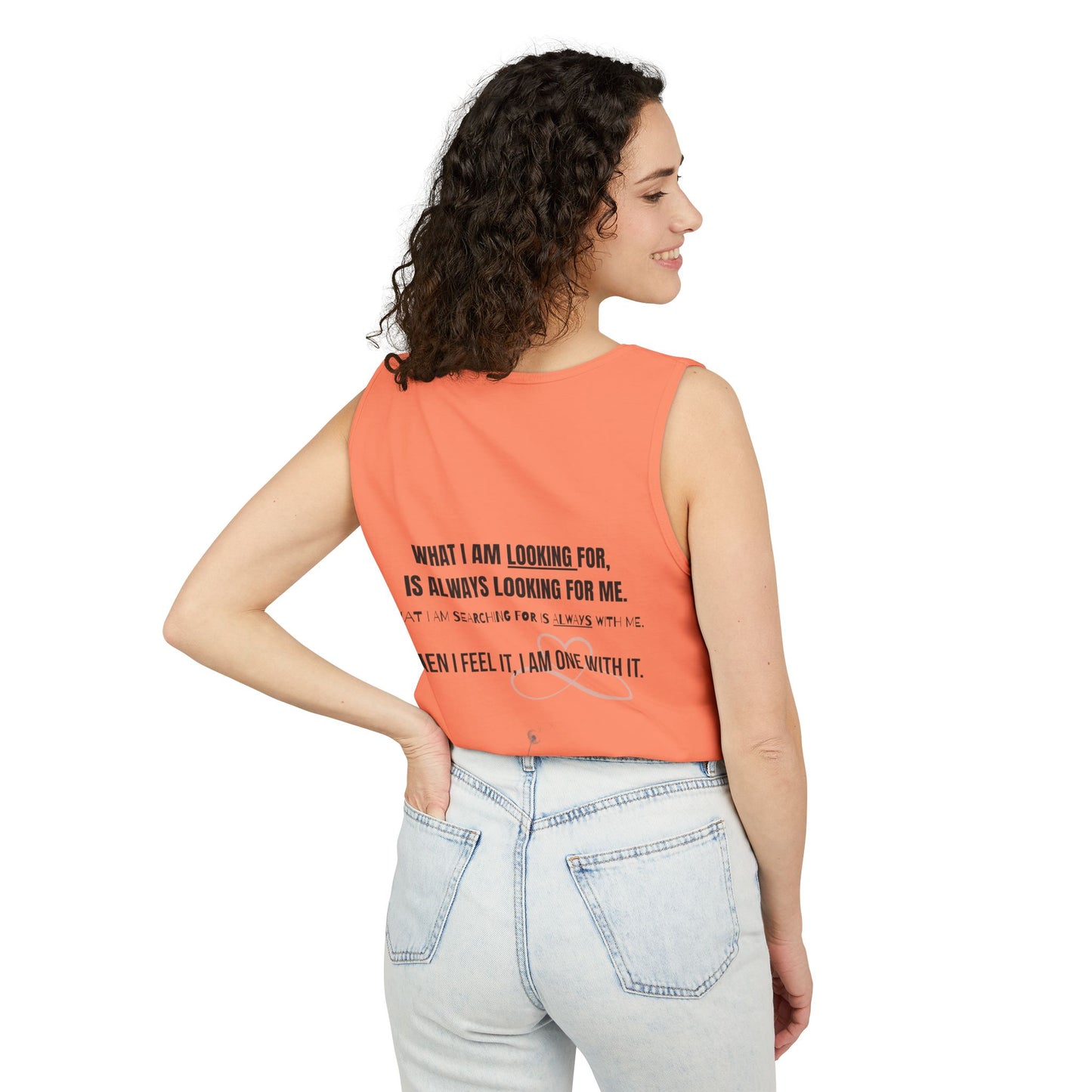 Acceptance Time | Tank Top | Unisex Summer Shirt, Casual Wear, Fitness Gear, Gift for Her, Relaxation Apparel