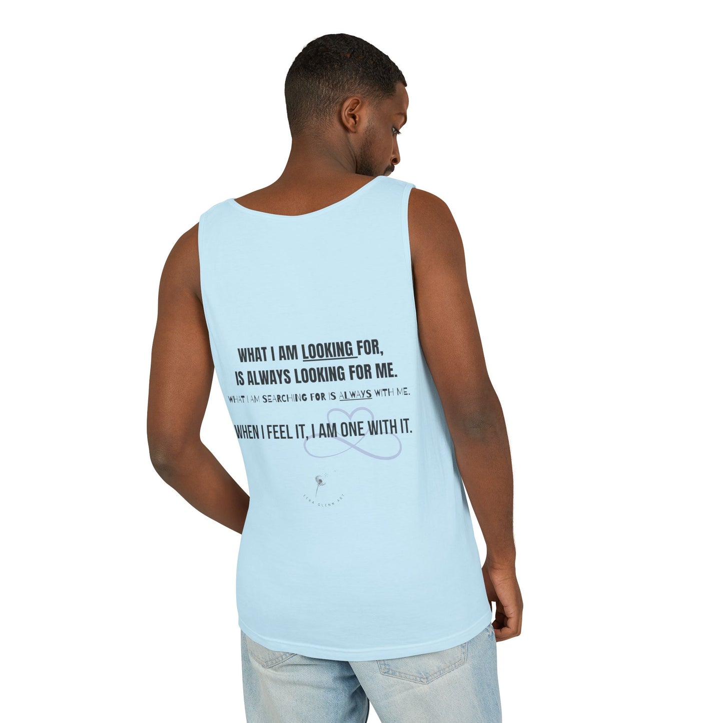 Acceptance Time | Tank Top | Unisex Summer Shirt, Casual Wear, Fitness Gear, Gift for Her, Relaxation Apparel