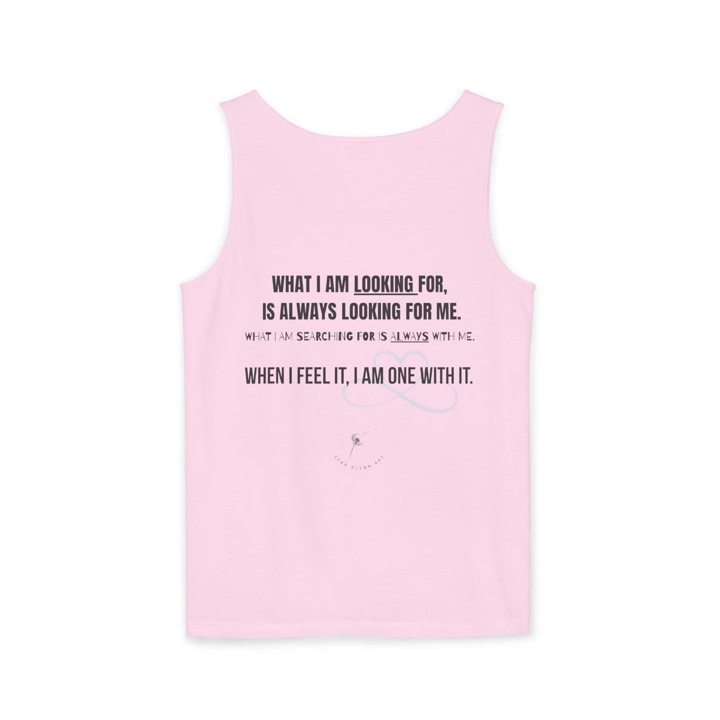 Acceptance Time | Tank Top | Unisex Summer Shirt, Casual Wear, Fitness Gear, Gift for Her, Relaxation Apparel