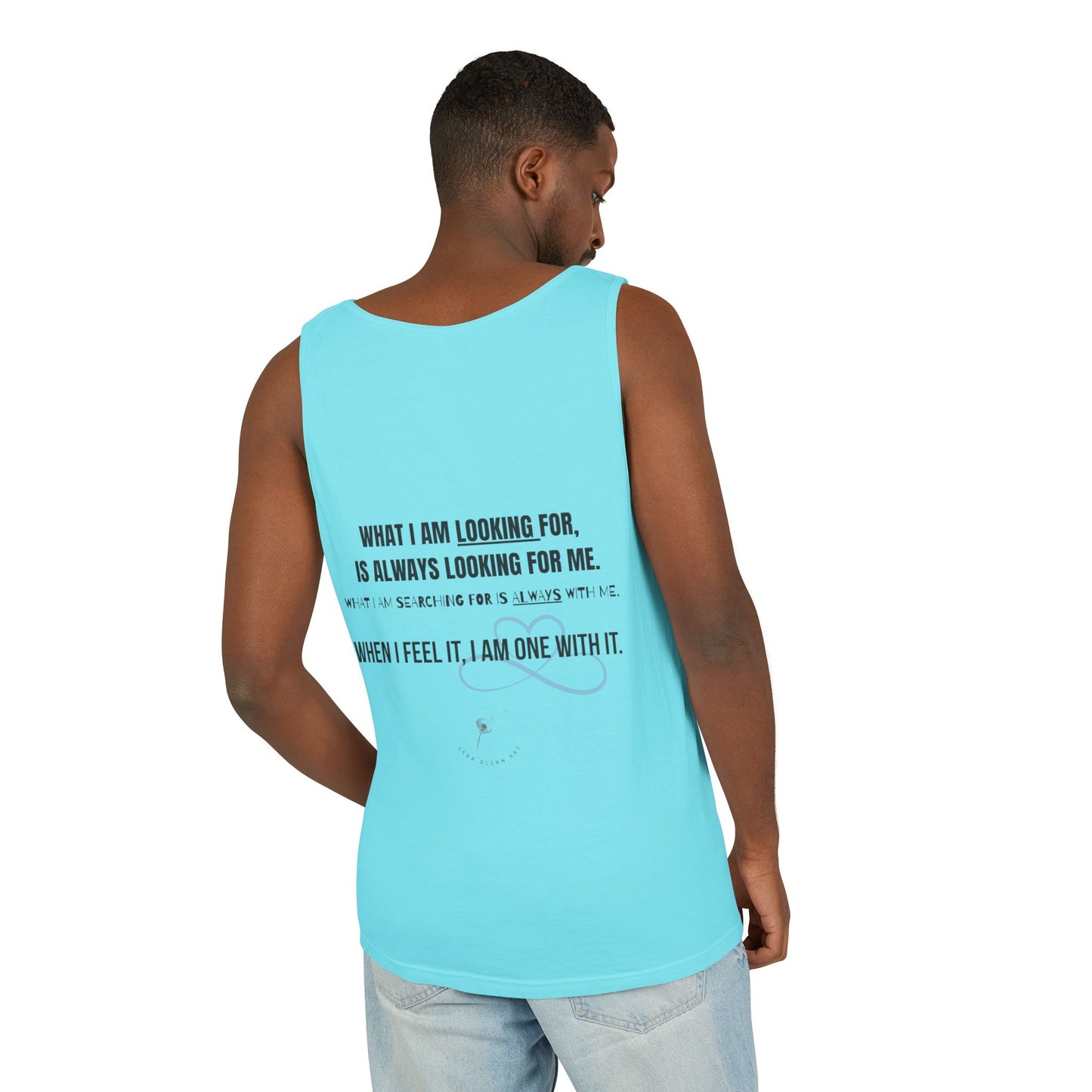Acceptance Time | Tank Top | Unisex Summer Shirt, Casual Wear, Fitness Gear, Gift for Her, Relaxation Apparel