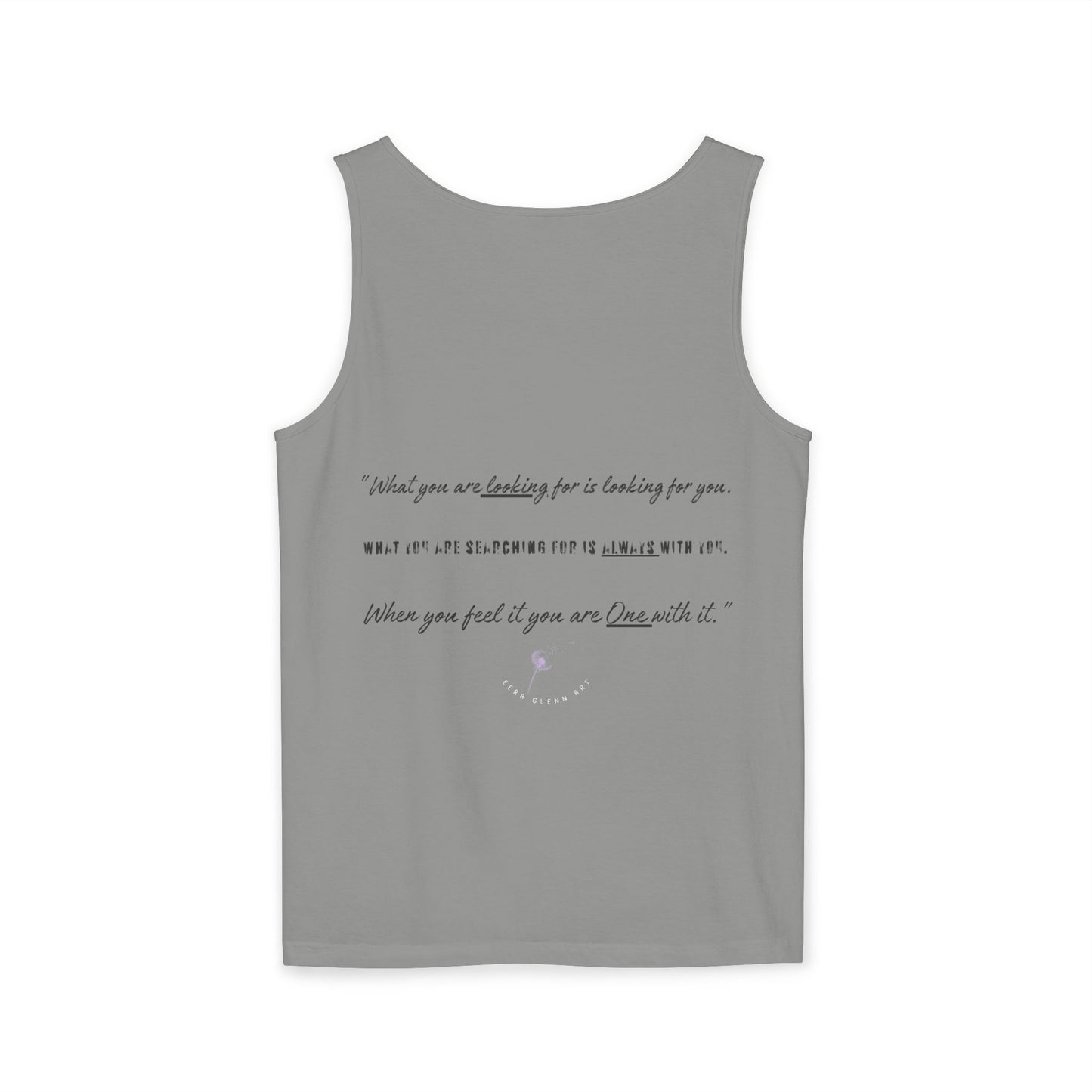 Create on Purpose | Tank Top | Unisex Summer Shirt, Casual Wear, Fitness Gear, Gift for Her, Relaxation Apparel