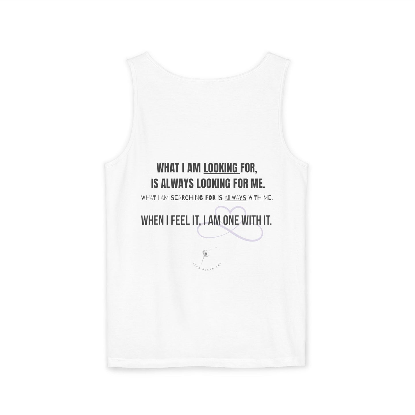 Acceptance Time | Tank Top | Unisex Summer Shirt, Casual Wear, Fitness Gear, Gift for Her, Relaxation Apparel