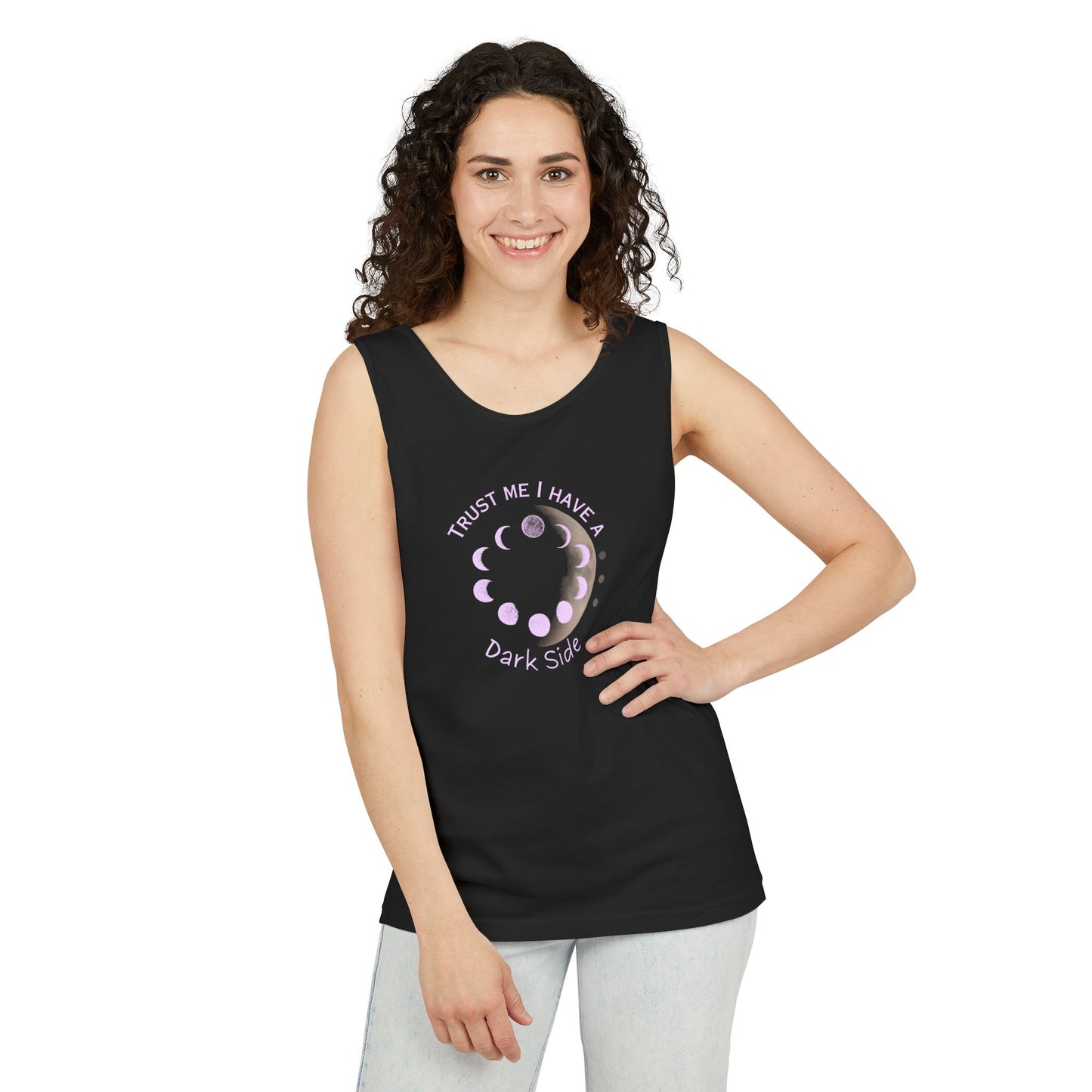 Trust Me I have A Dark Side | Tank Top | Unisex Summer Shirt, Casual Wear, Fitness Gear, Gift for Her, Relaxation Apparel