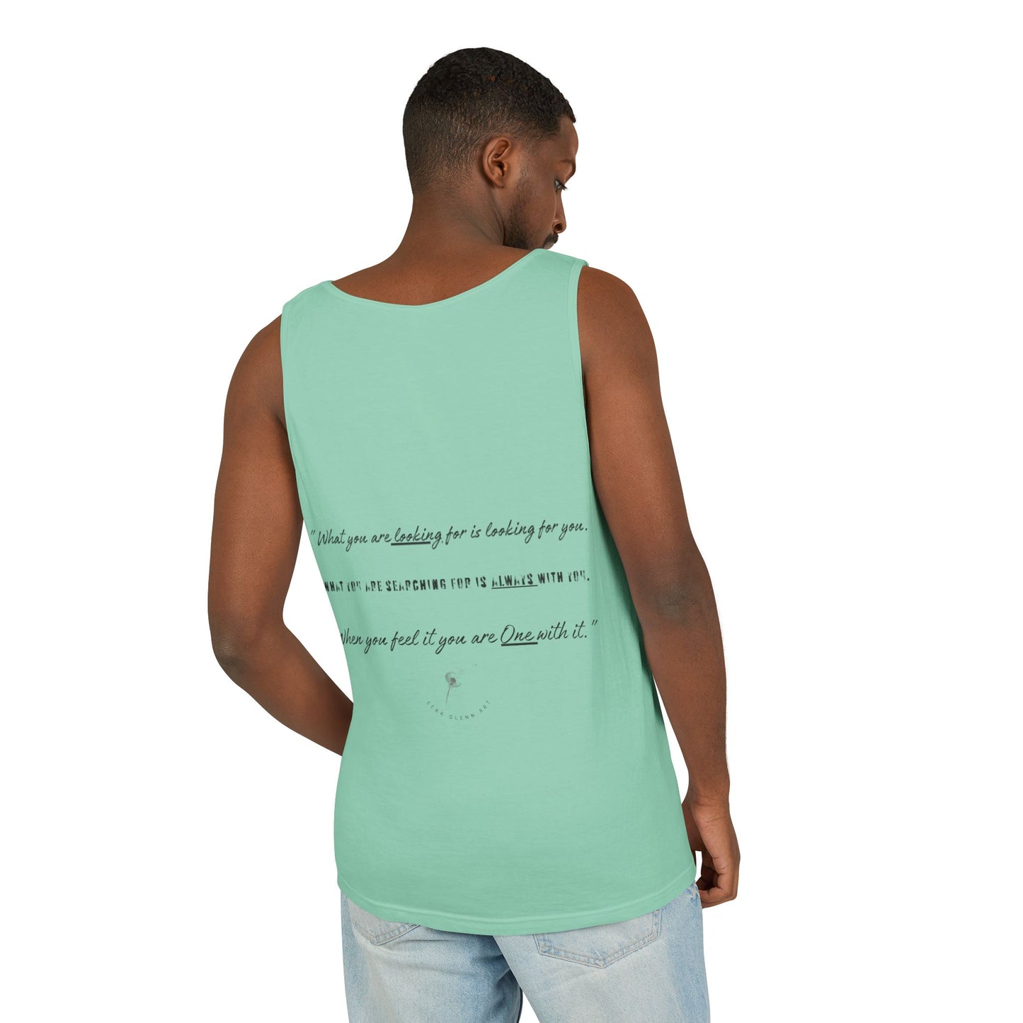 Create on Purpose  | Tank Top |  Unisex Summer Shirt, Casual Wear, Fitness Gear, Gift for Her, Relaxation Apparel