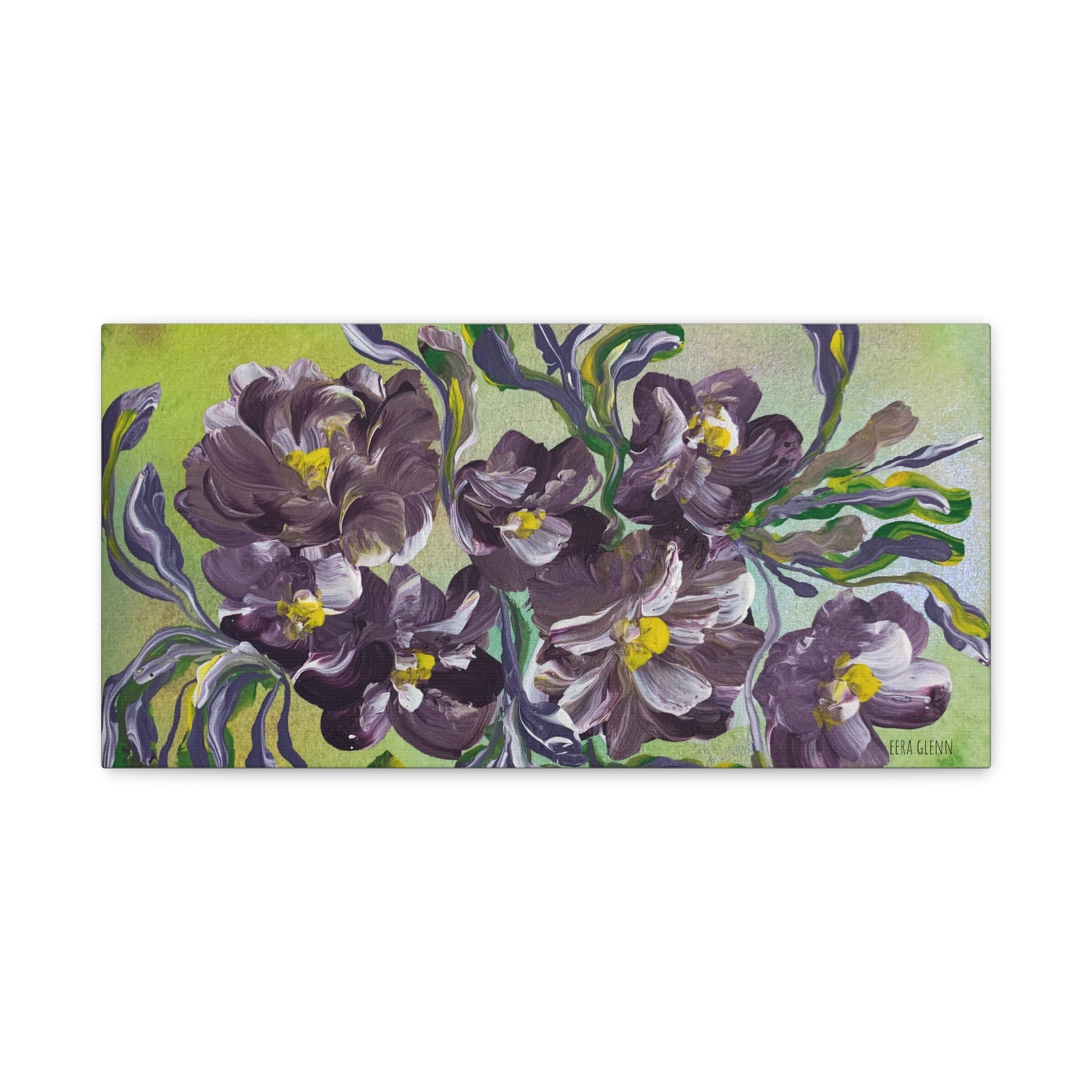 "Radiant Day" Floral Art Print Matte Canvas, Stretched, 1.25"