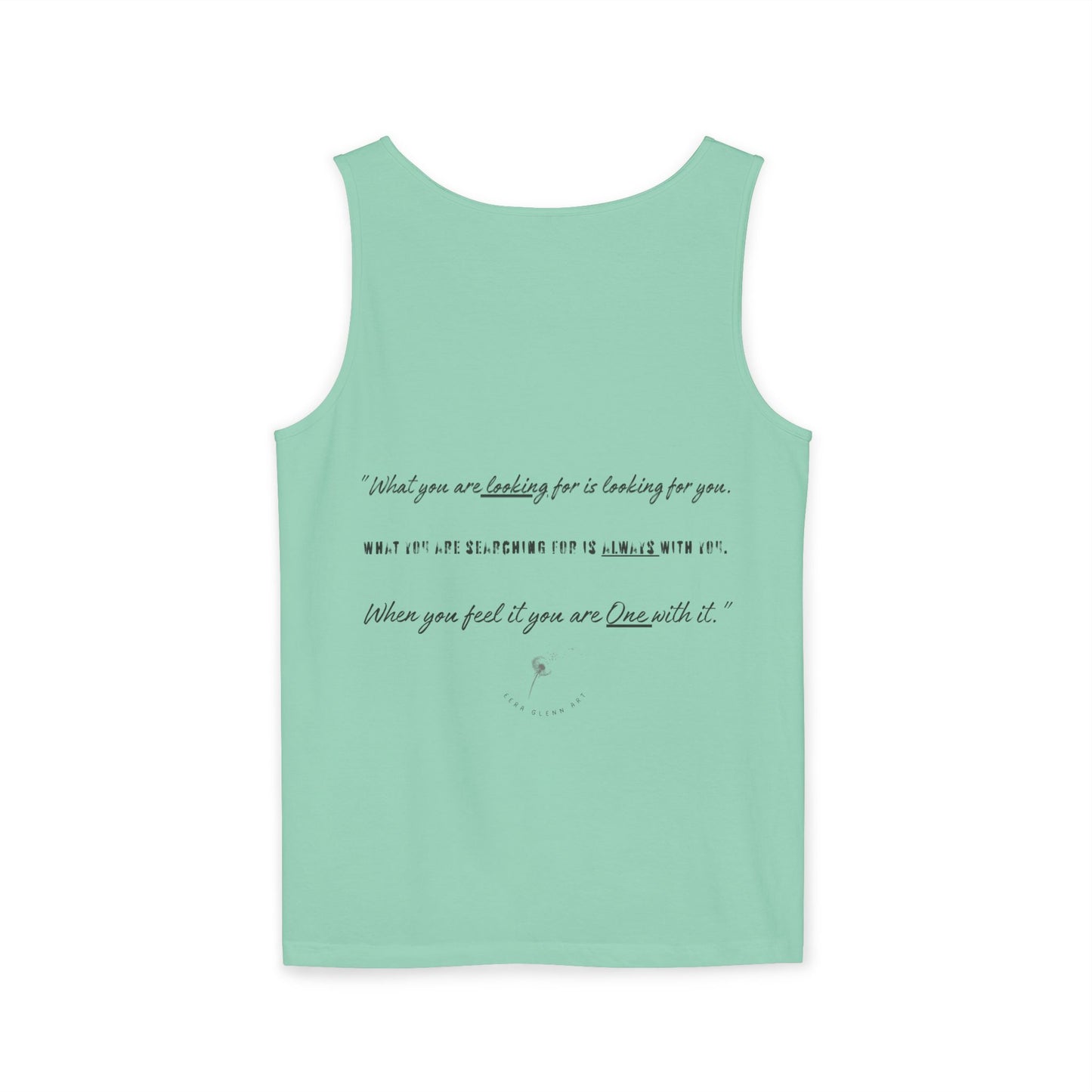 Create on Purpose  | Tank Top |  Unisex Summer Shirt, Casual Wear, Fitness Gear, Gift for Her, Relaxation Apparel