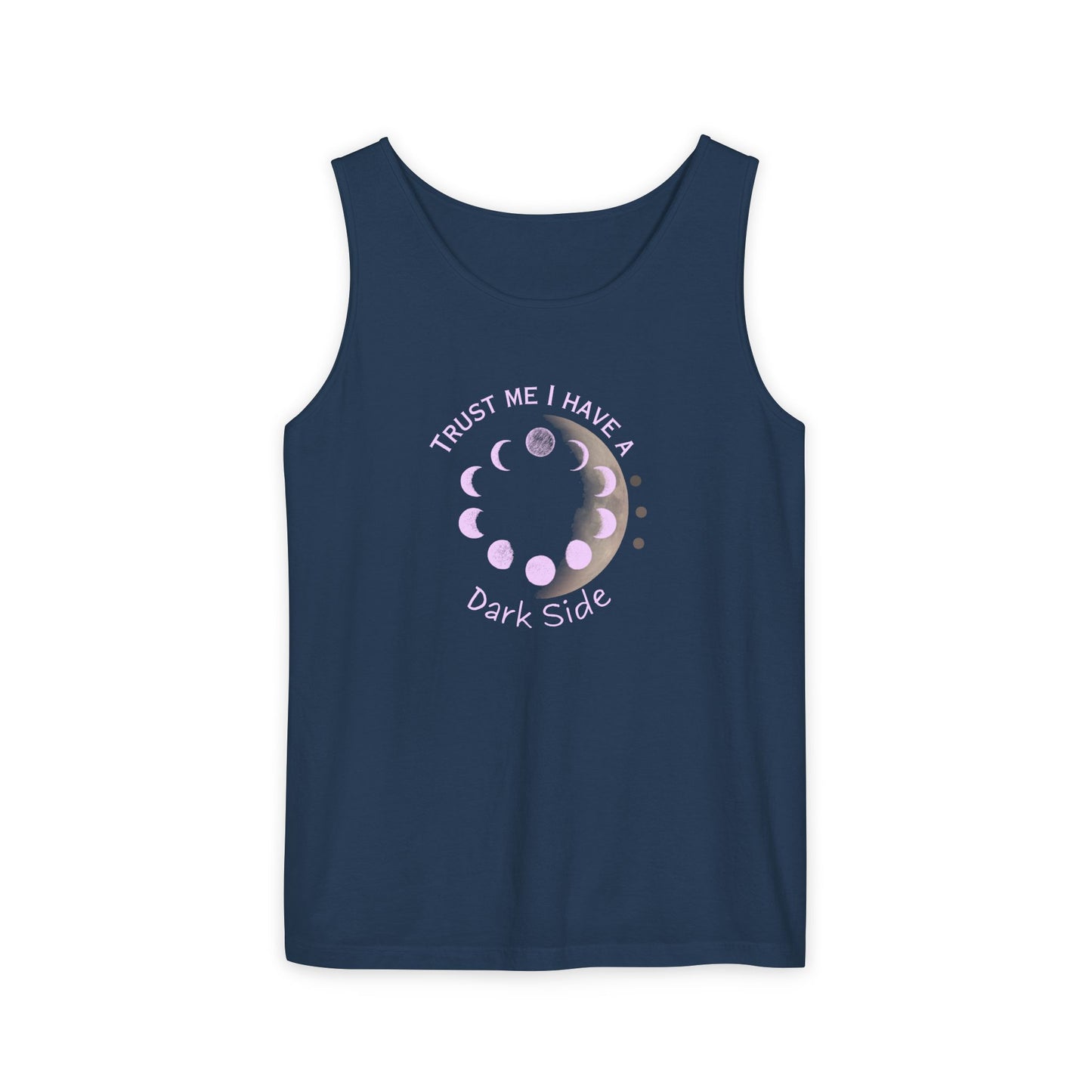 Trust Me I have A Dark Side | Tank Top | Unisex Summer Shirt, Casual Wear, Fitness Gear, Gift for Her, Relaxation Apparel